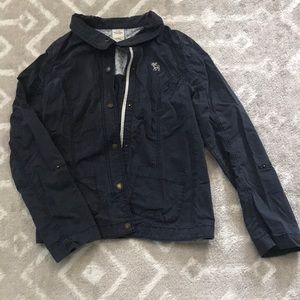 Abercrombie Navy Blue Jacket
